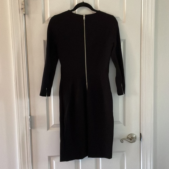 J.Crew Ponte Sheath Exposed Zipper Dress - Picture 2 of 5